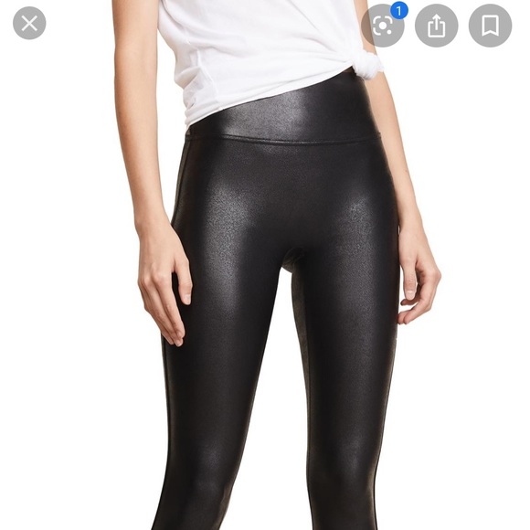 SPANX Pants - COPY - Spanx Faux Leather Leggings S